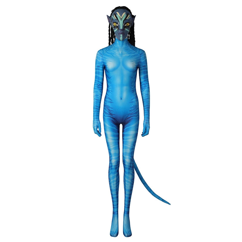 Avatar 2 The Way of Water Neytiri Jumpsuit Cosplay Costumes