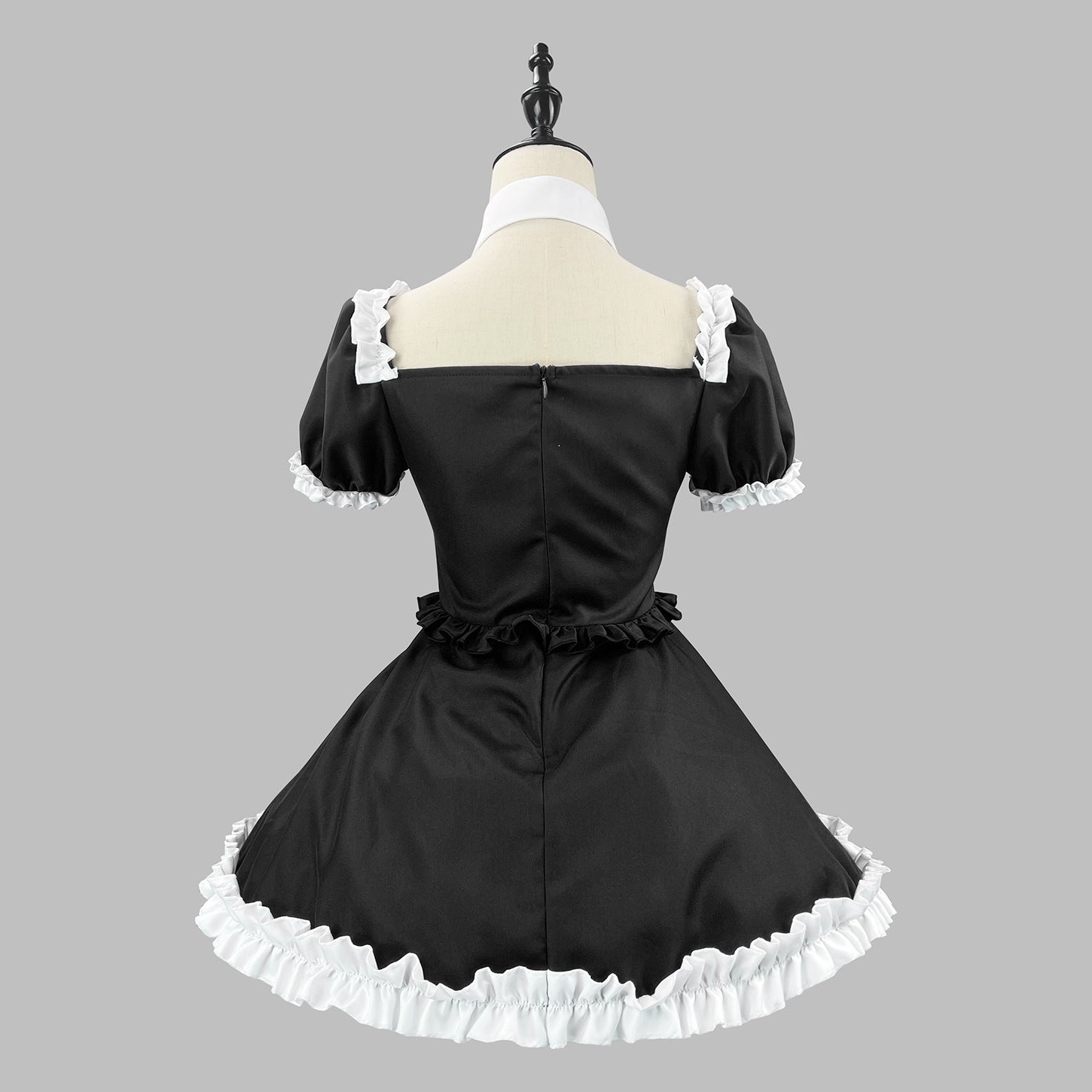 Classic Short Sleeves Maid Outfit Plus Lolita Cosplay Costume