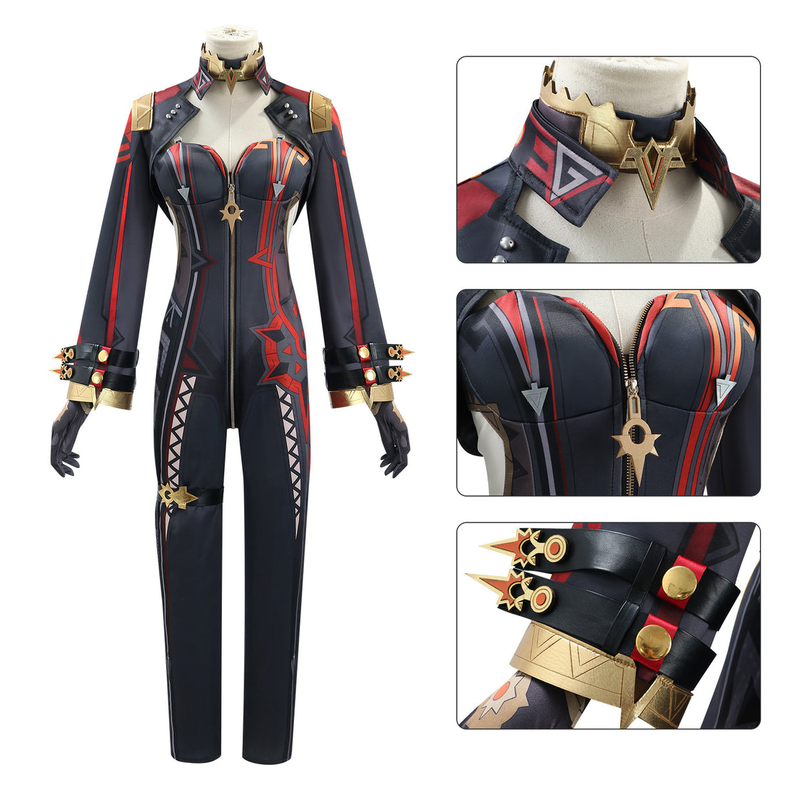 Genshin Impact Pyro Archon Mavuika The Seven Gods Cosplay Costumes