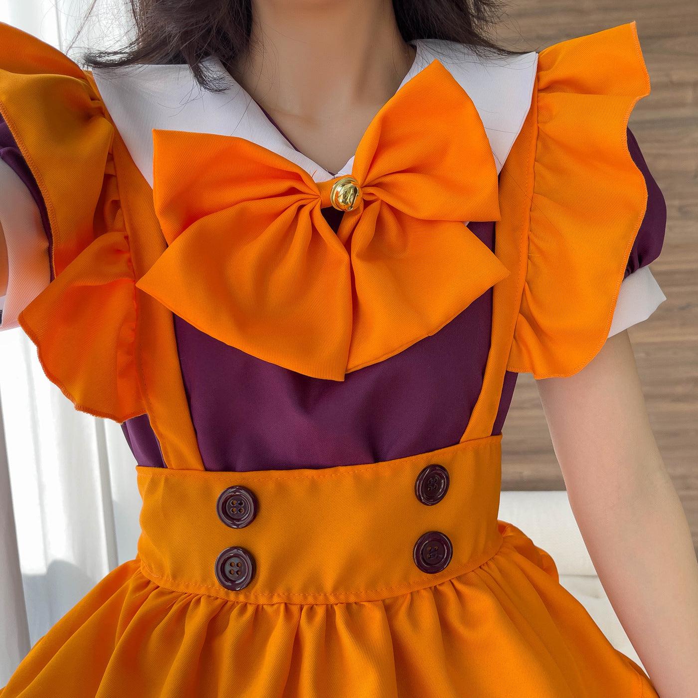 Waitress Plus Size Maid Outfit Halloween Fancy Cosplay Costume