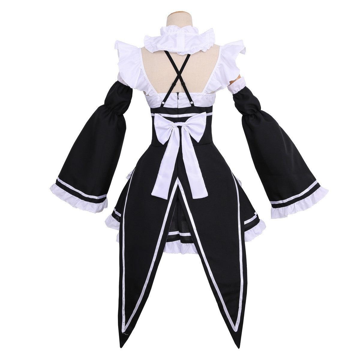 Starting Life in Another World Ram Rem Maid Outfit Cosplay Costume