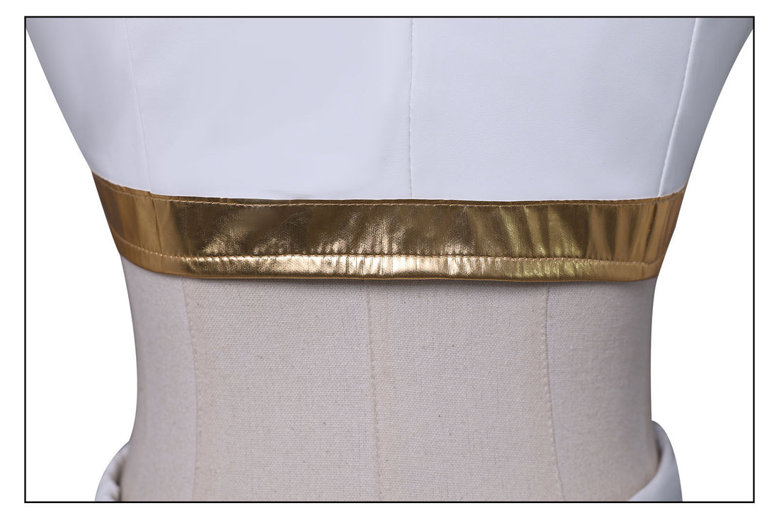 KPop Demon Hunters Zoey White Outfit Adult Kids Cosplay Costumes