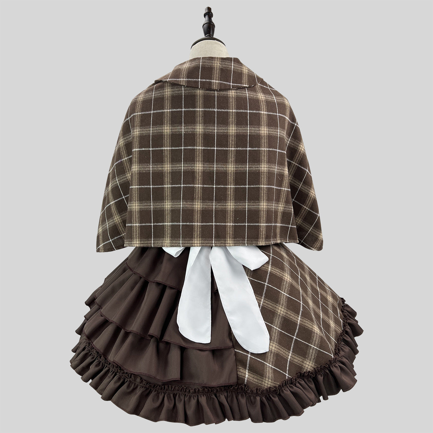 Detective Style Maid Outfit with Wrap Hat Plus Cosplay Costume