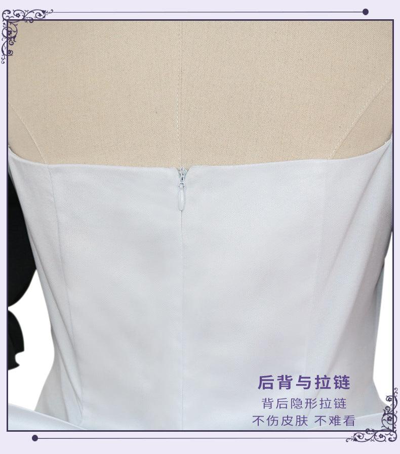 Miracle Nikki Black White Maid Outfit Dress Game Cosplay Costume