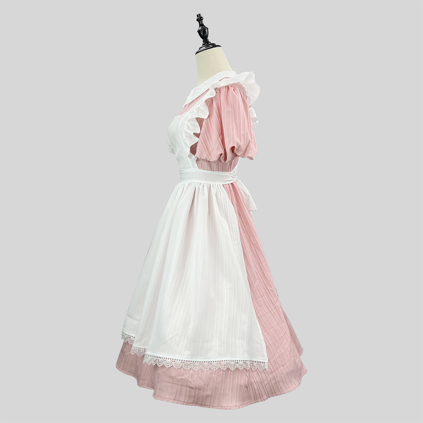 Classic Maid Outfit Long Dress Plus Size Crossdress Cosplay Costume