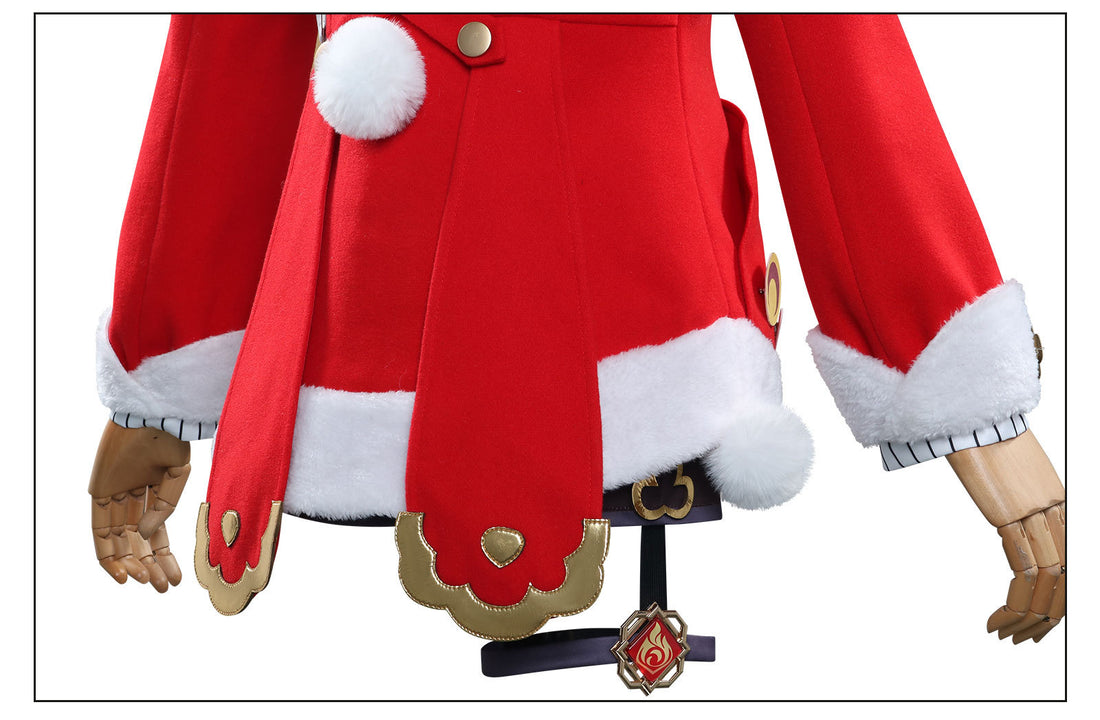 Genshin Impact Lantern Rite Xiangling Christmas Cosplay Costumes