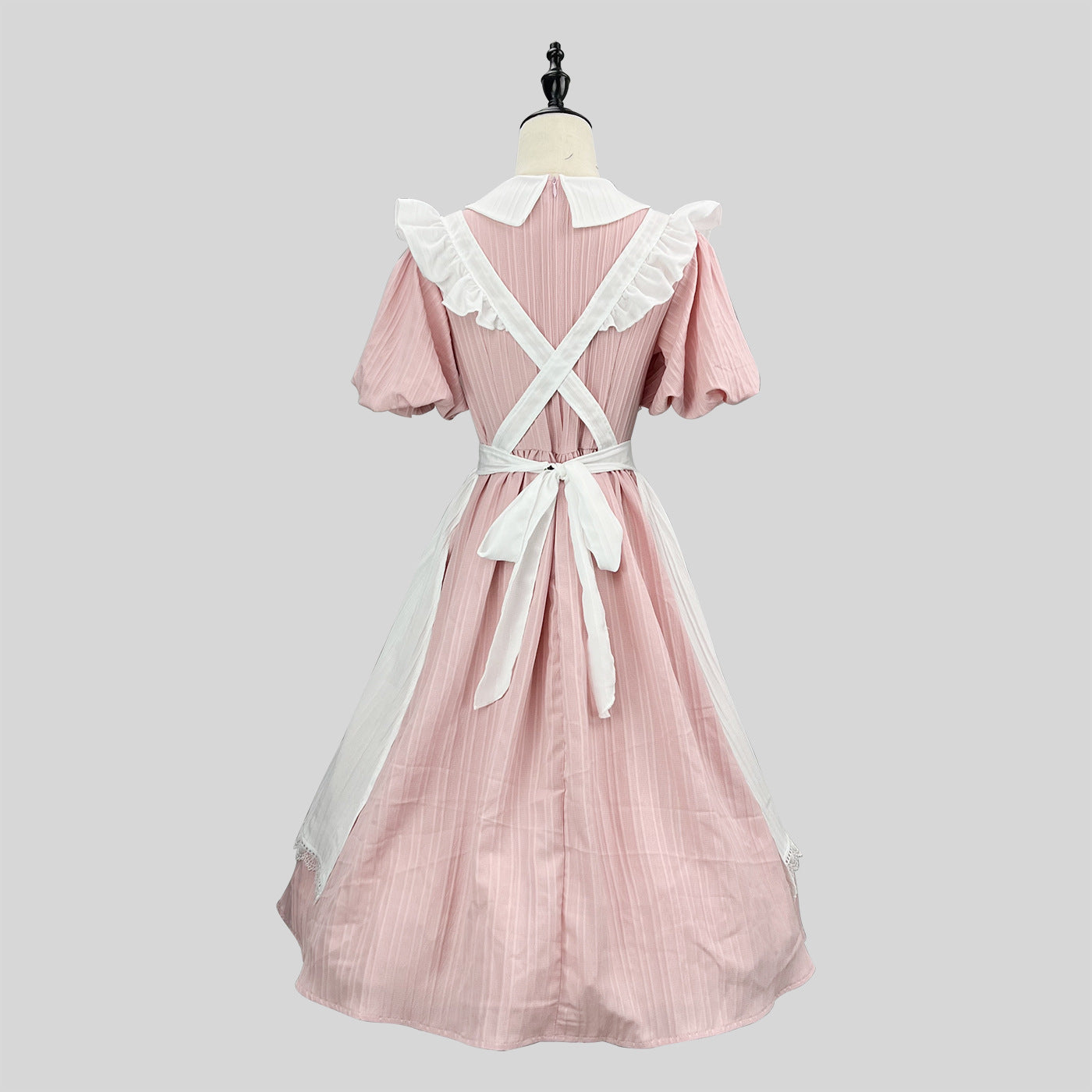Classic Maid Outfit Long Dress Plus Size Crossdress Cosplay Costume