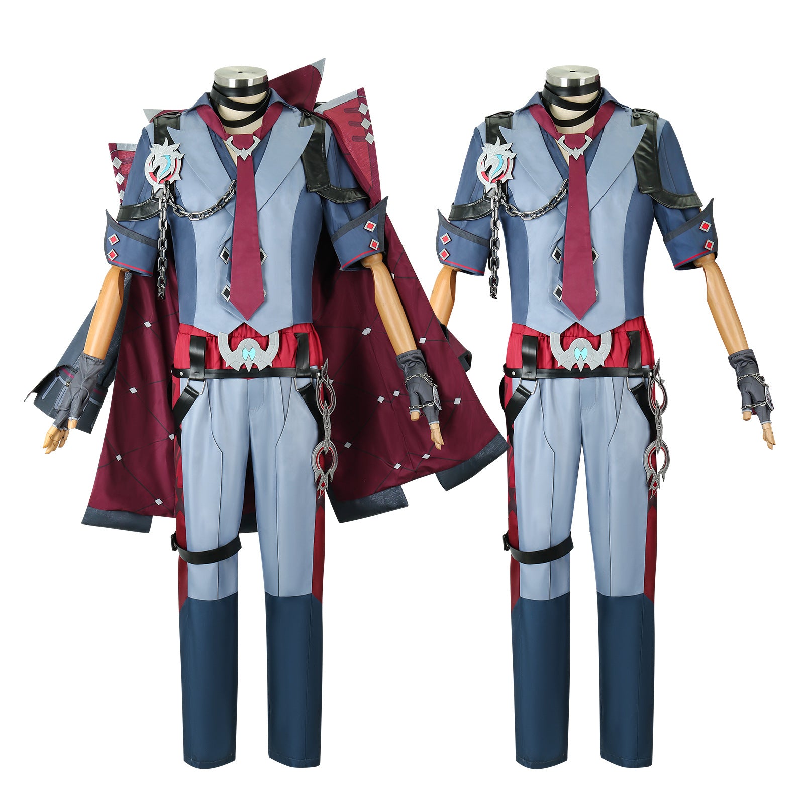 Genshin Impact Fontaine Judge Wriothesley Fullset Cosplay Costumes