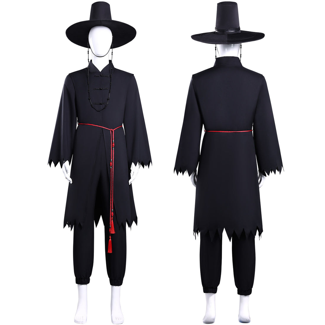 KPop Demon Hunters Saja Boys Jinu Combat Suit Cosplay Costumes