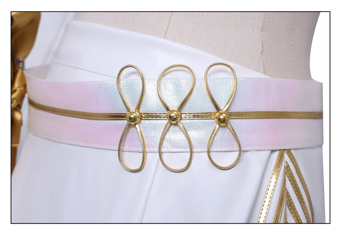 KPop Demon Hunters Mira White Outfit Adult Kids Cosplay Costumes