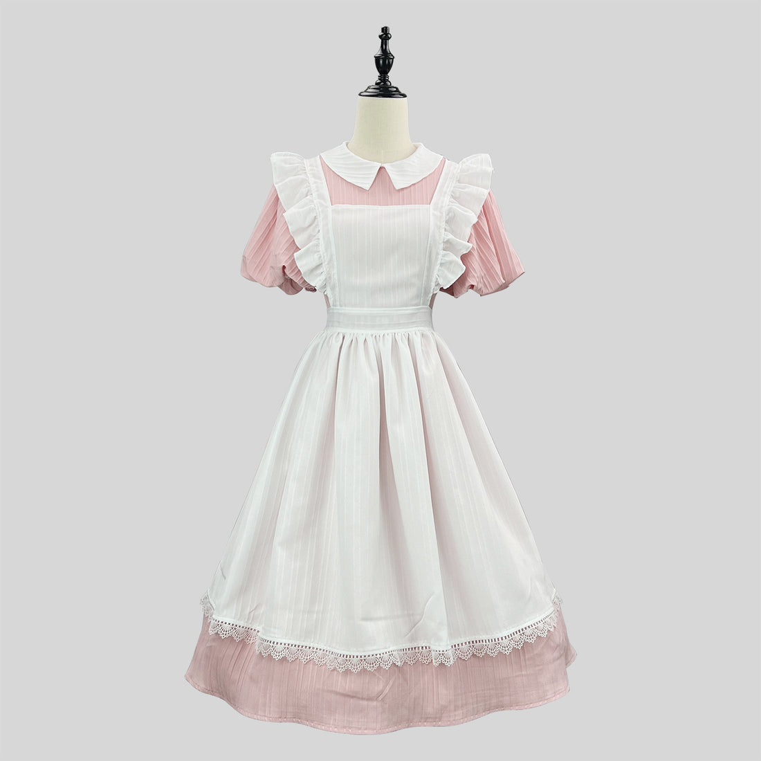 Classic Maid Outfit Long Dress Plus Size Crossdress Cosplay Costume