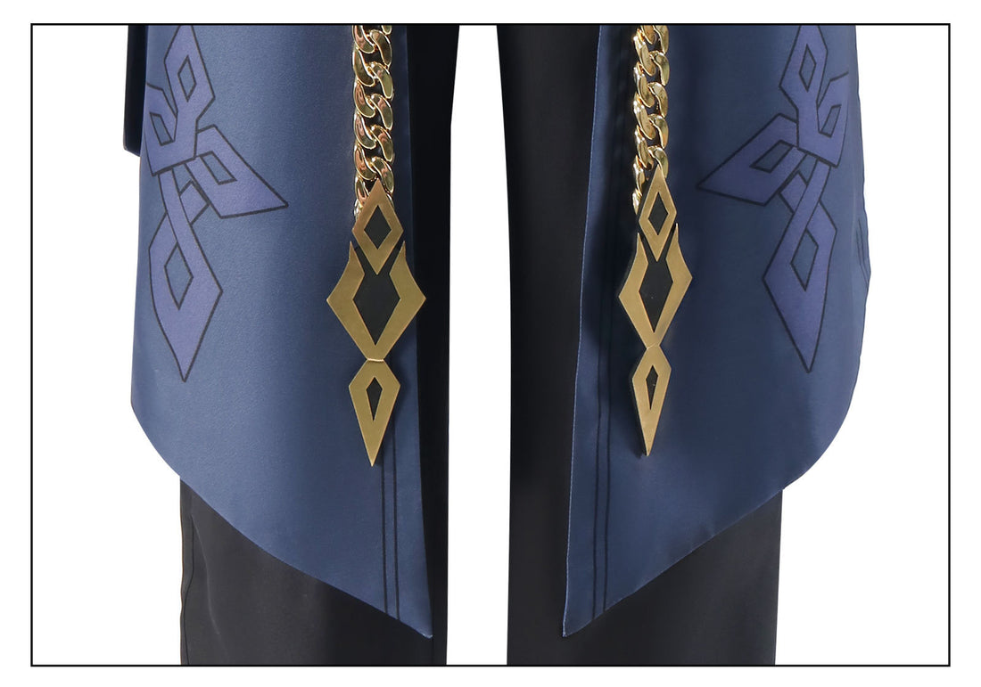 Game Genshin Impact Fatui The Captain Capitano Cosplay Costumes