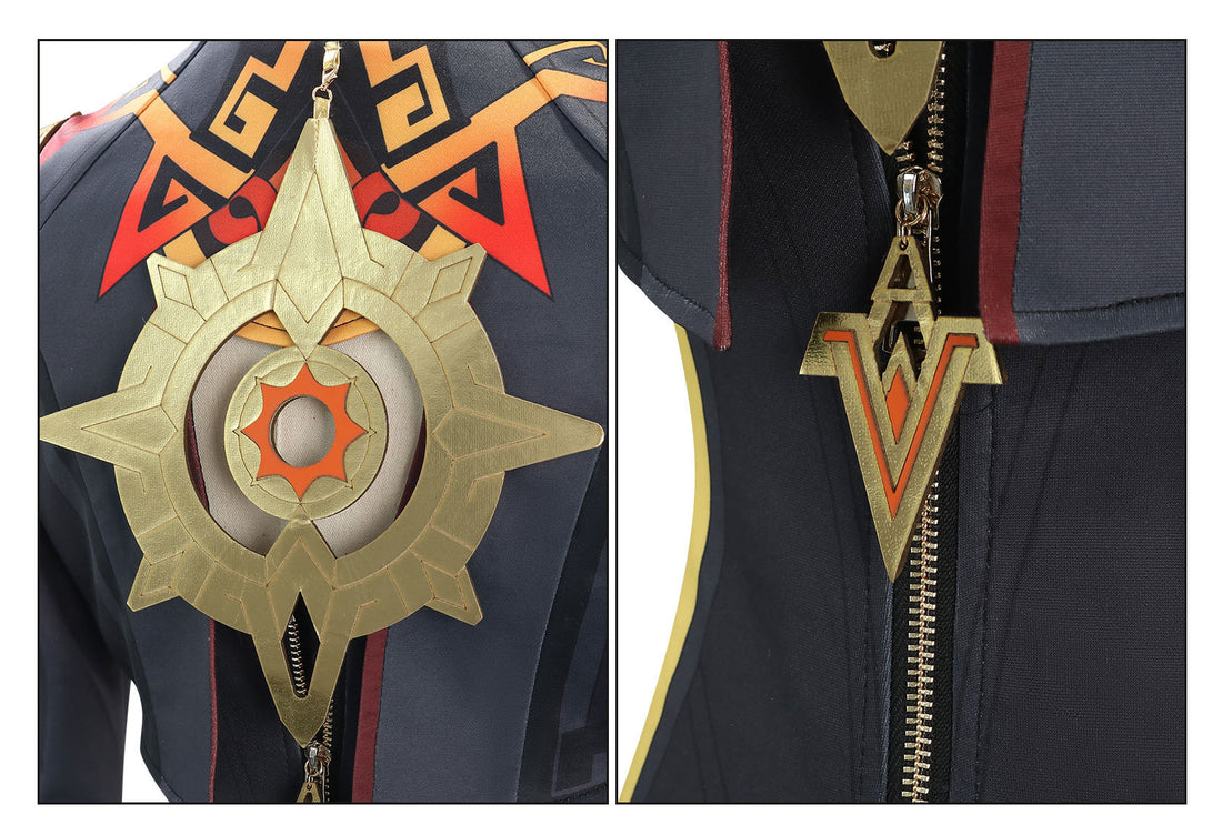 Genshin Impact Pyro Archon Mavuika The Seven Gods Cosplay Costumes