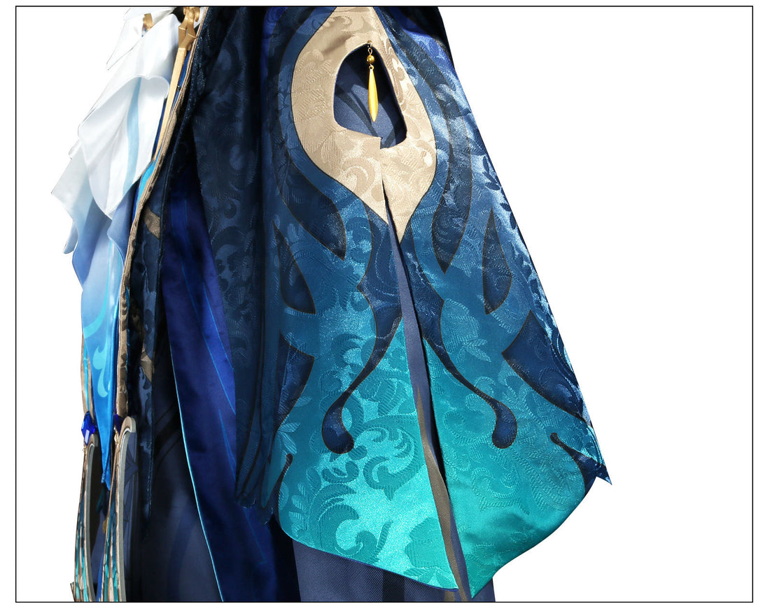 Genshin Impact Fontaine Judge Neuvillette Fullset Cosplay Costumes