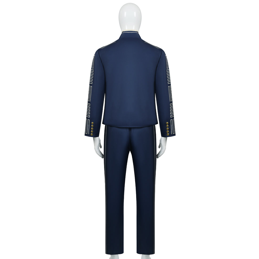 Wicked: For Good Prince Fiyero Navy Blue Suit Cosplay Costumes