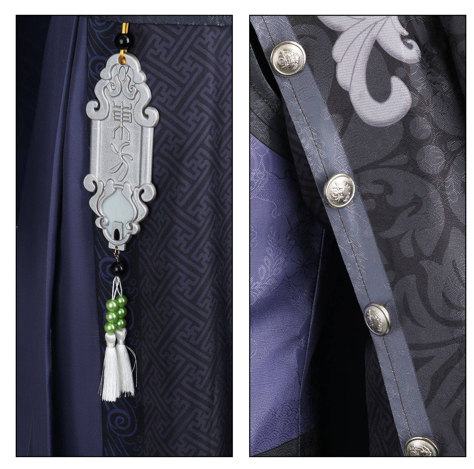 Identity V Under Truth Qilin Merchant Black White Wu Chang Cosplay Costumes