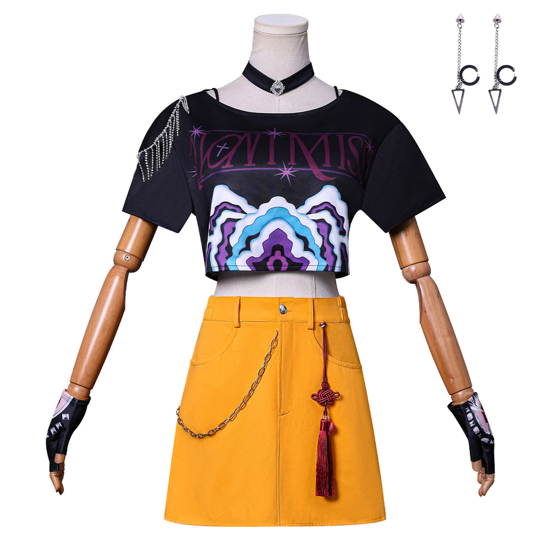 KPop Demon Hunters Mira Outfit Fullset Adult Kids Cosplay Costumes