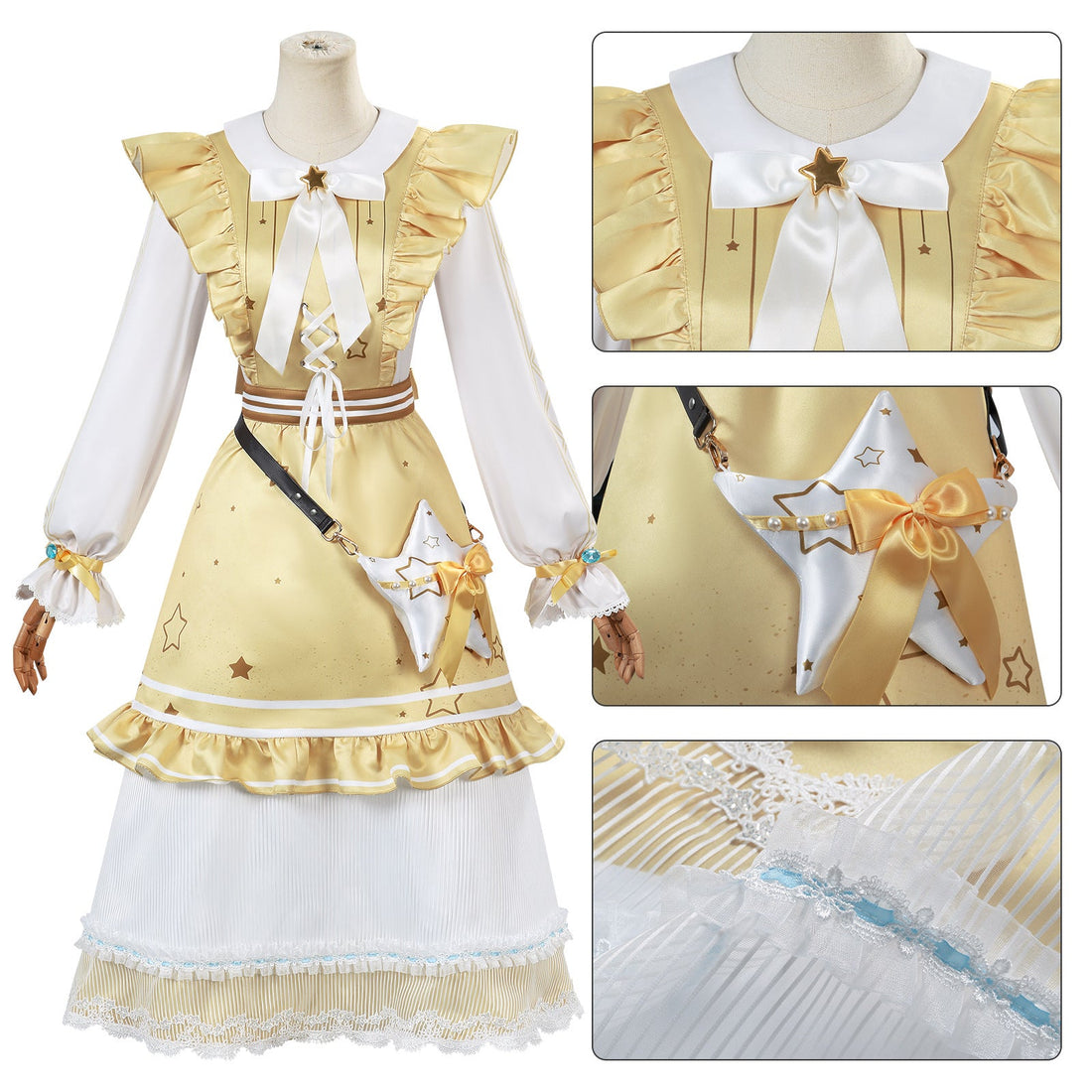 Identity V Toy Merchant Anne Lester Whispered Light Cosplay Costumes