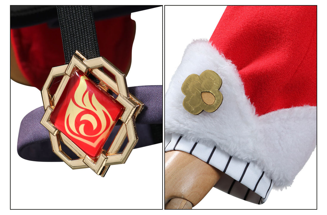 Genshin Impact Lantern Rite Xiangling Christmas Cosplay Costumes