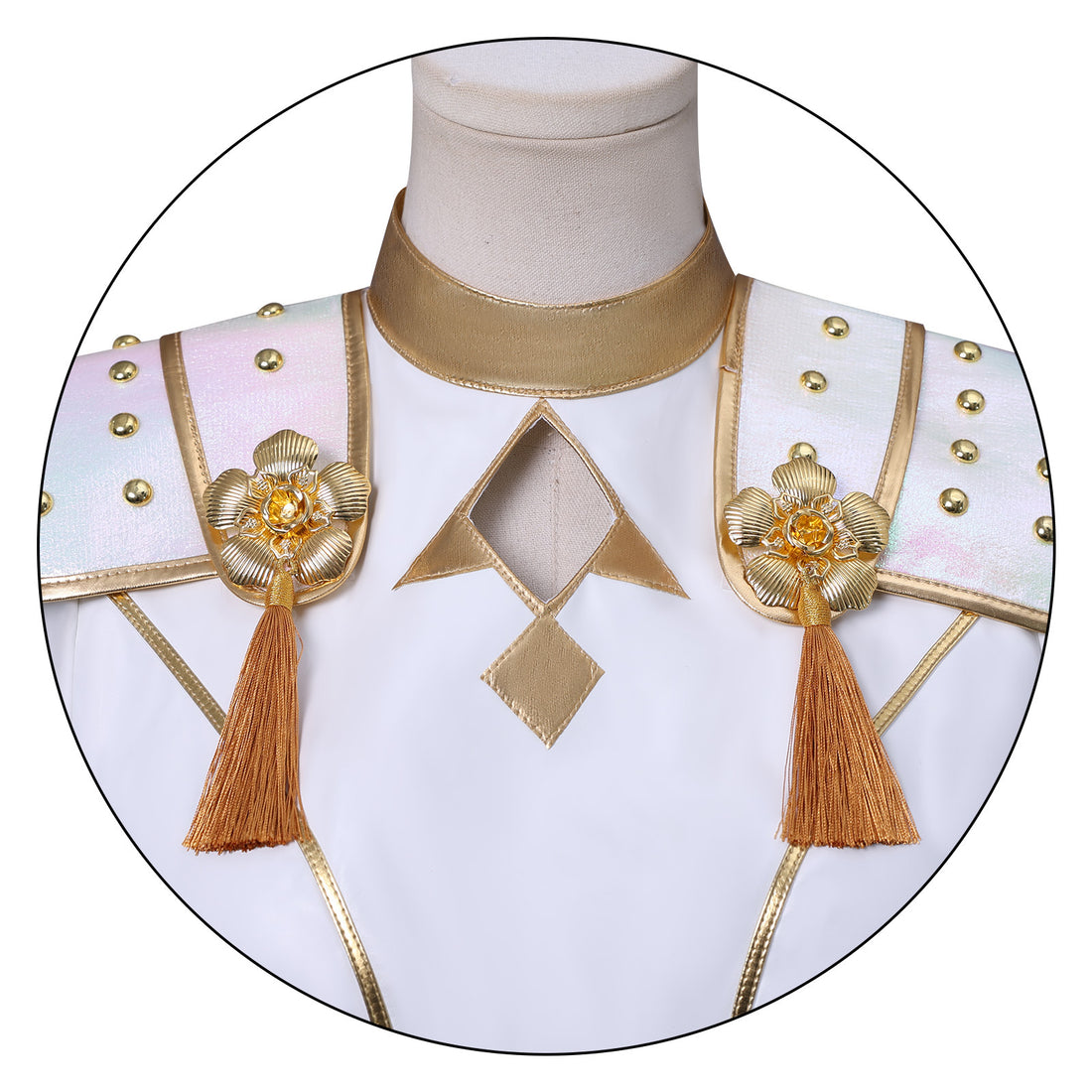 KPop Demon Hunters Zoey White Outfit Adult Kids Cosplay Costumes