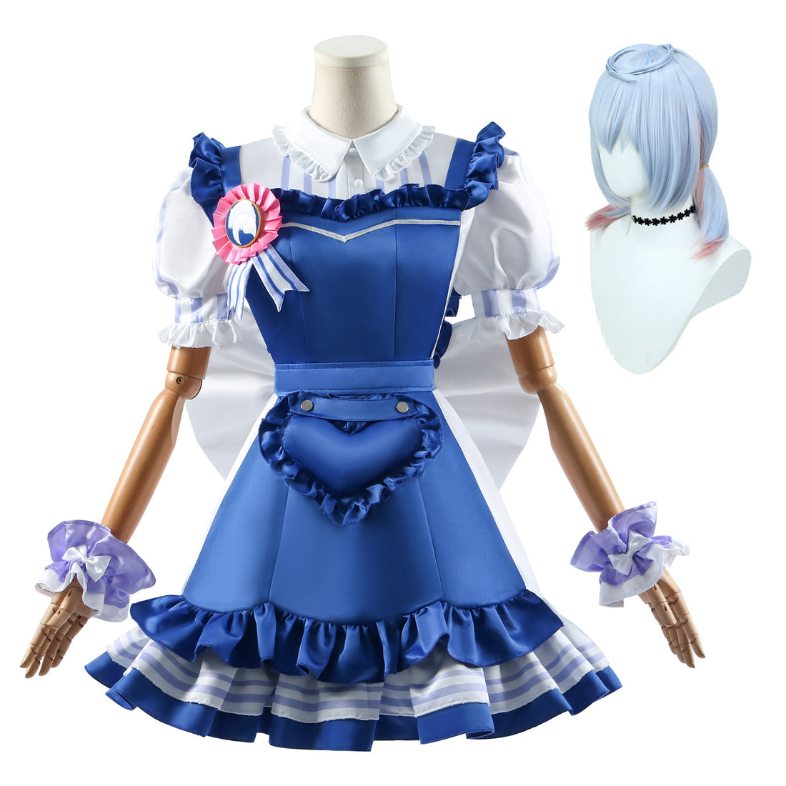 Game Genshin Impact Sigewinne X Luckin Coffee Cosplay Costumes