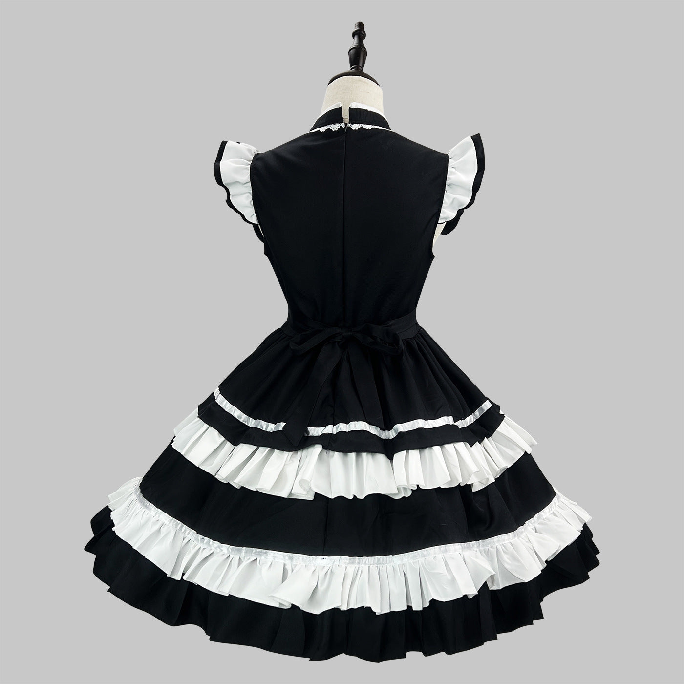 Chinese Cheongsam New Year Lolita Maid Outfit Cosplay Costume