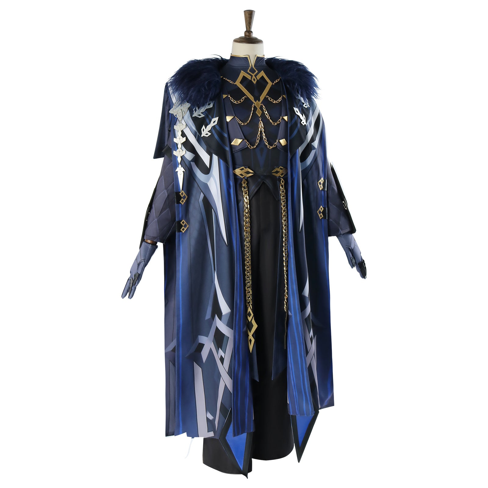 Game Genshin Impact Fatui The Captain Capitano Cosplay Costumes