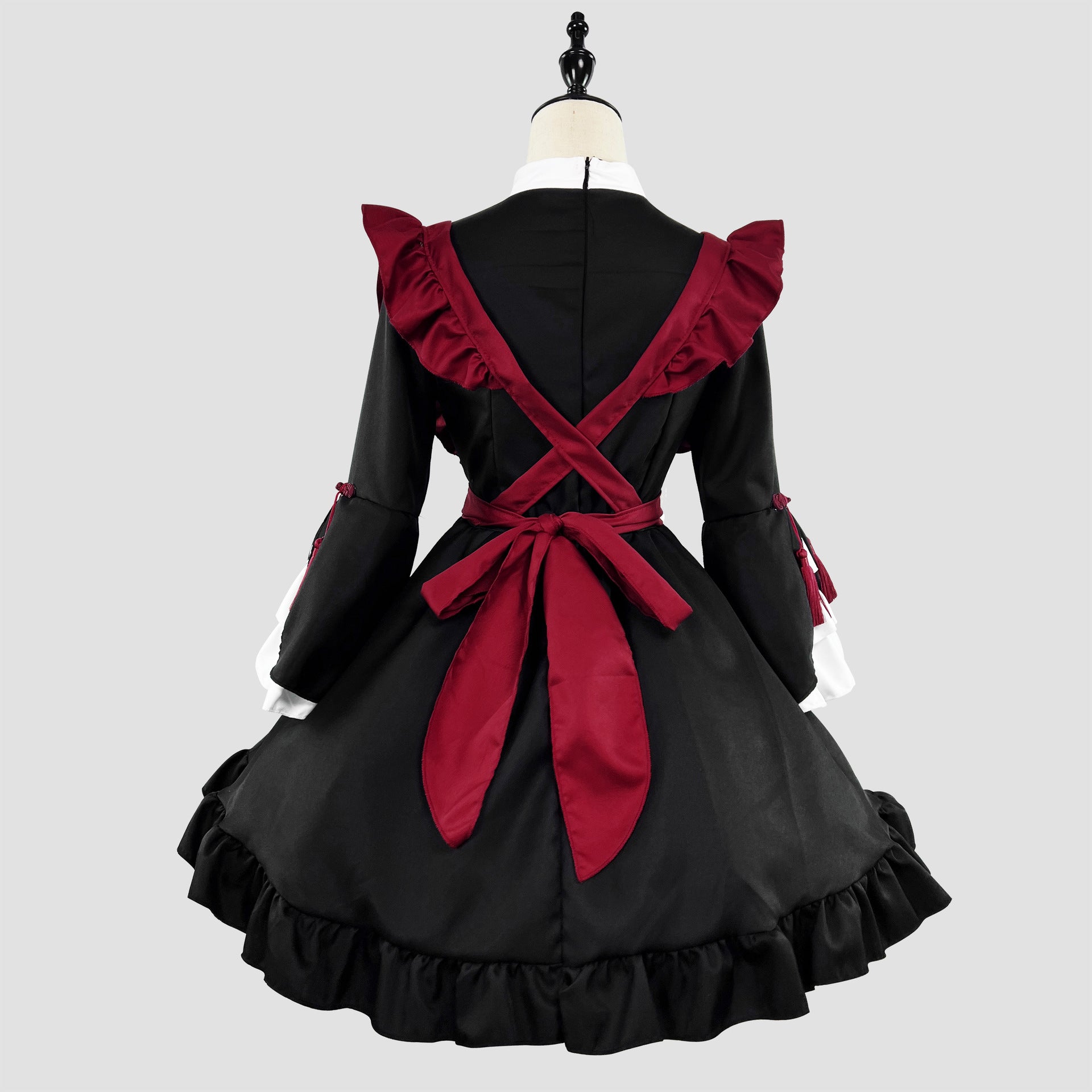 Chinese New Year Spring Festival Maid Outfit Plus Cosplay Costume