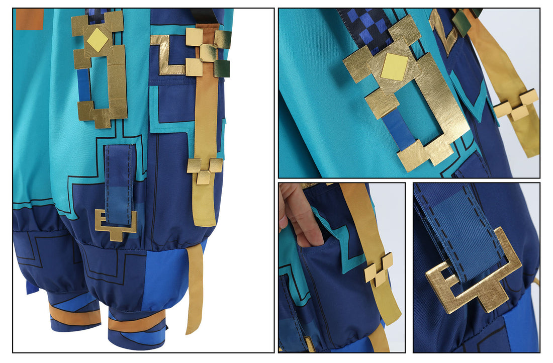 Game Genshin Impact Natlan Kinich New Rolo Fullset Cosplay Costumes