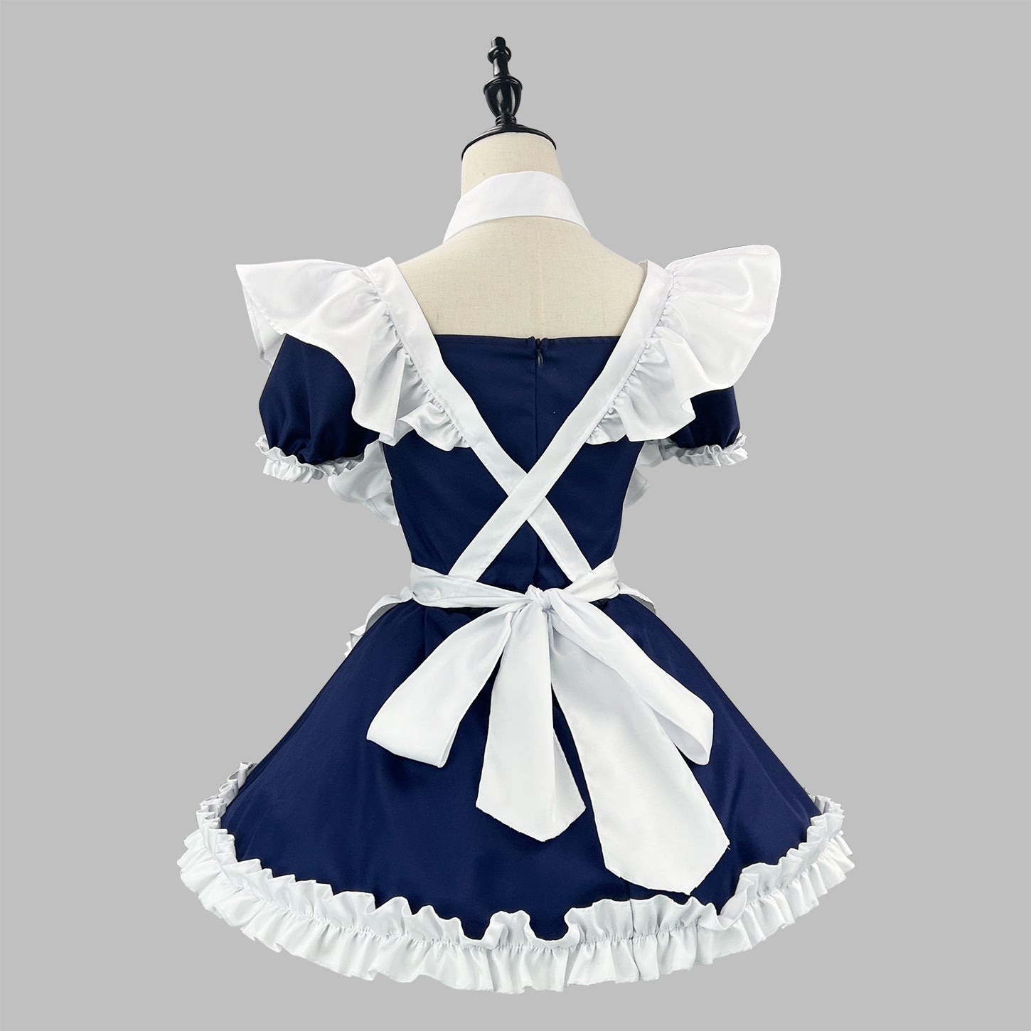 Classic Short Sleeves Maid Outfit Plus Lolita Cosplay Costume