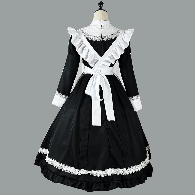 British Aristocratic Long Maid Outfit Plus Fancy Cosplay Costume