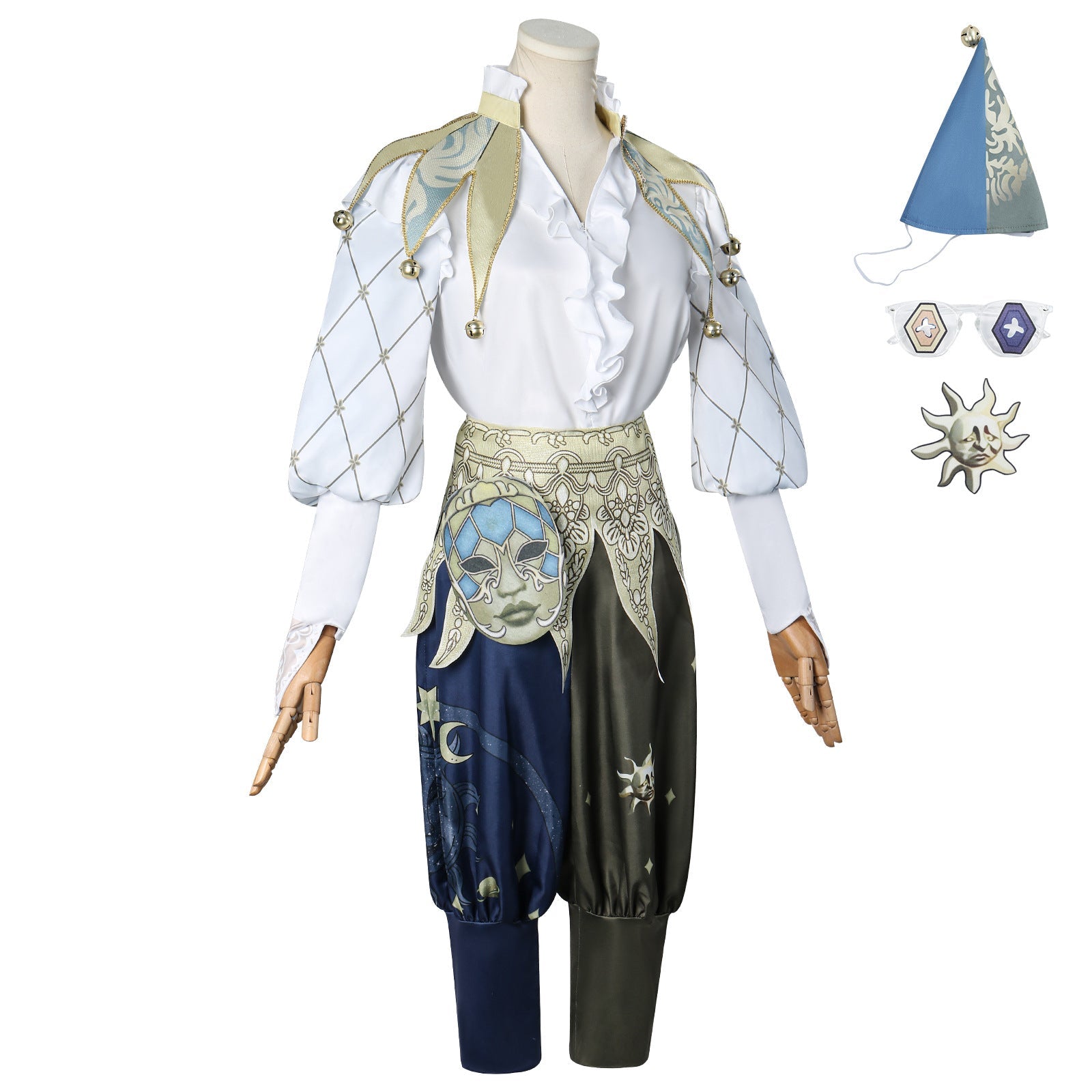 Identity V Joker Weeping Clown Extinguished Sun Cosplay Costumes
