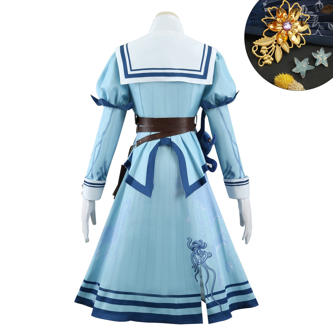 Game Identity V Doctor Emily Dyer Eternal Flower Cosplay Costumes