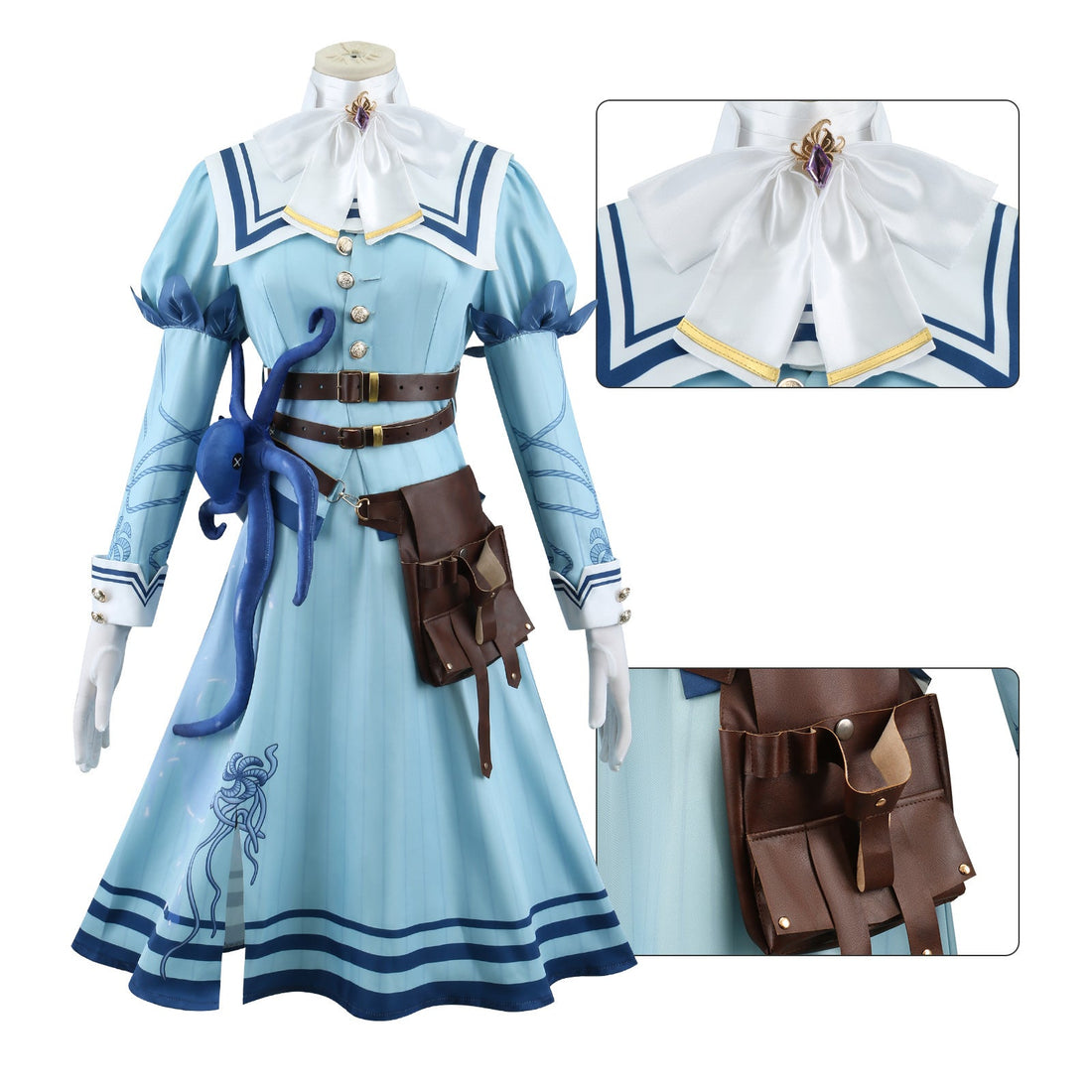 Game Identity V Doctor Emily Dyer Eternal Flower Cosplay Costumes