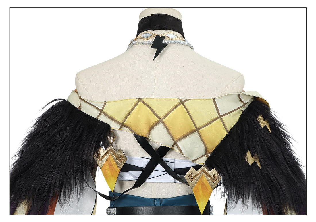 Genshin Impact Xilonen Natlan Ardent Flames Forge The Soul‌ Cosplay Costumes
