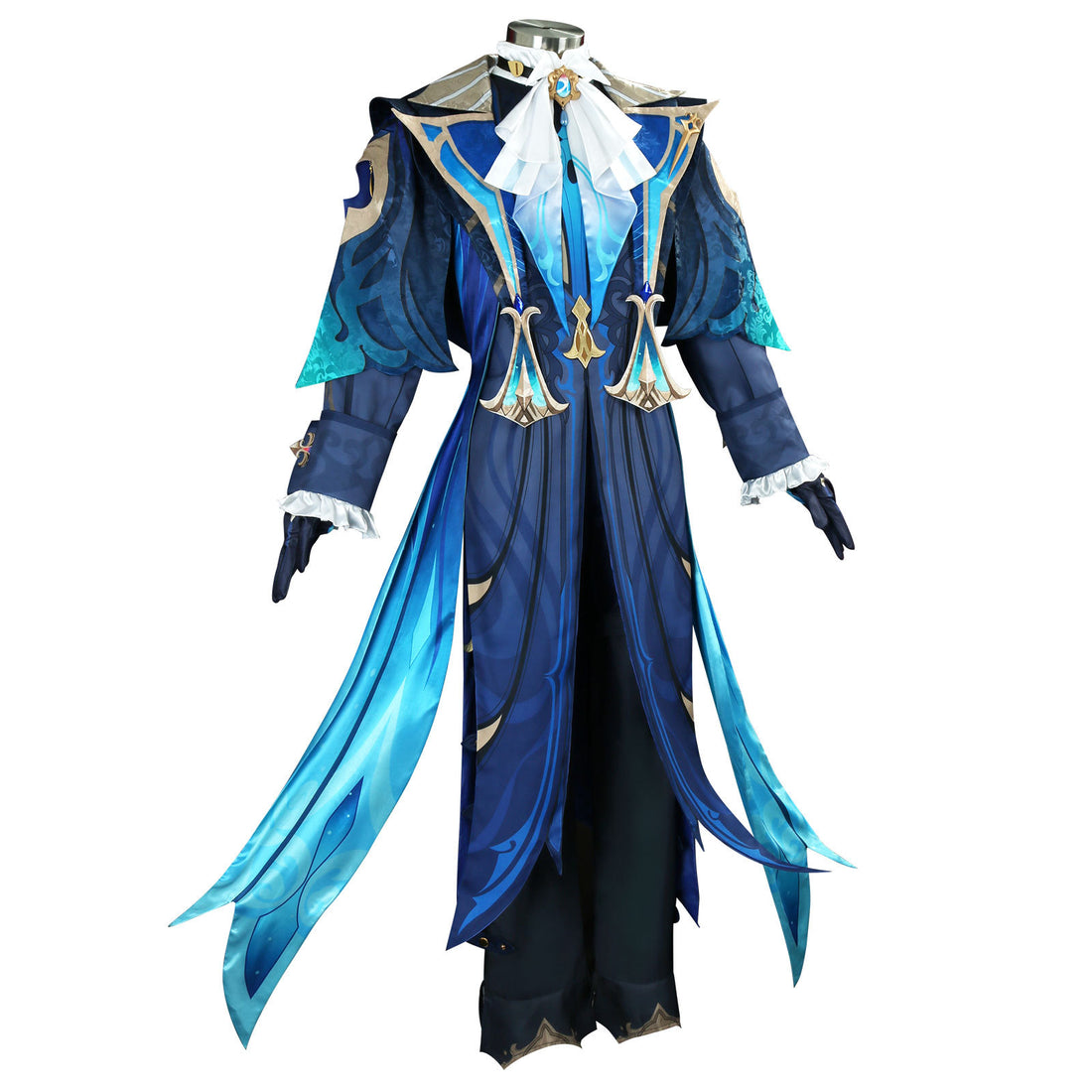 Genshin Impact Fontaine Judge Neuvillette Fullset Cosplay Costumes