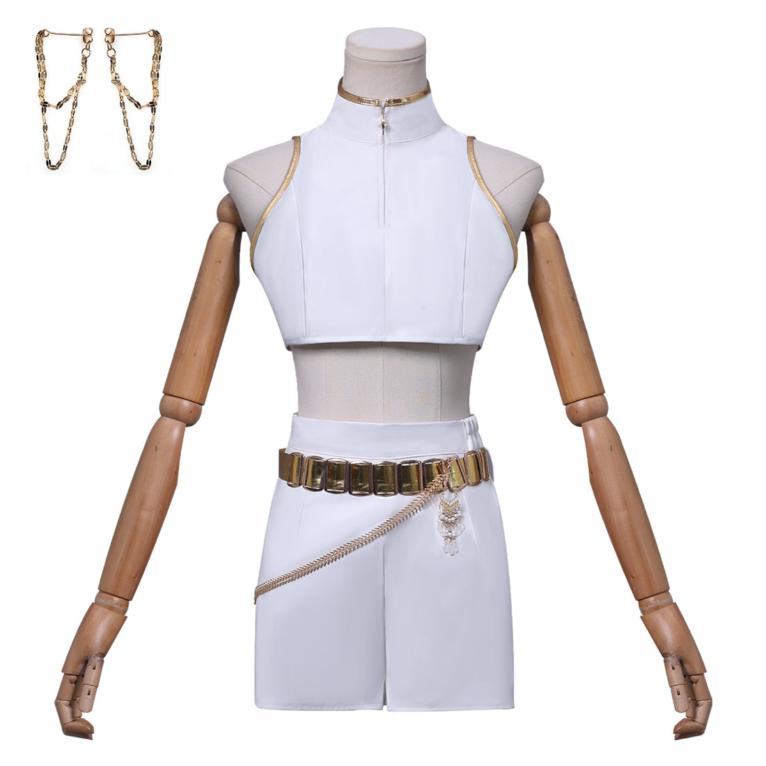 KPop Demon Hunters Rumi White Outfit Adult Kids Cosplay Costumes
