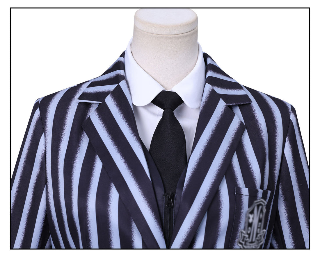 Wednesday 2 Addams Nevermore Academy Uniform Adult Kids Cosplay Costumes