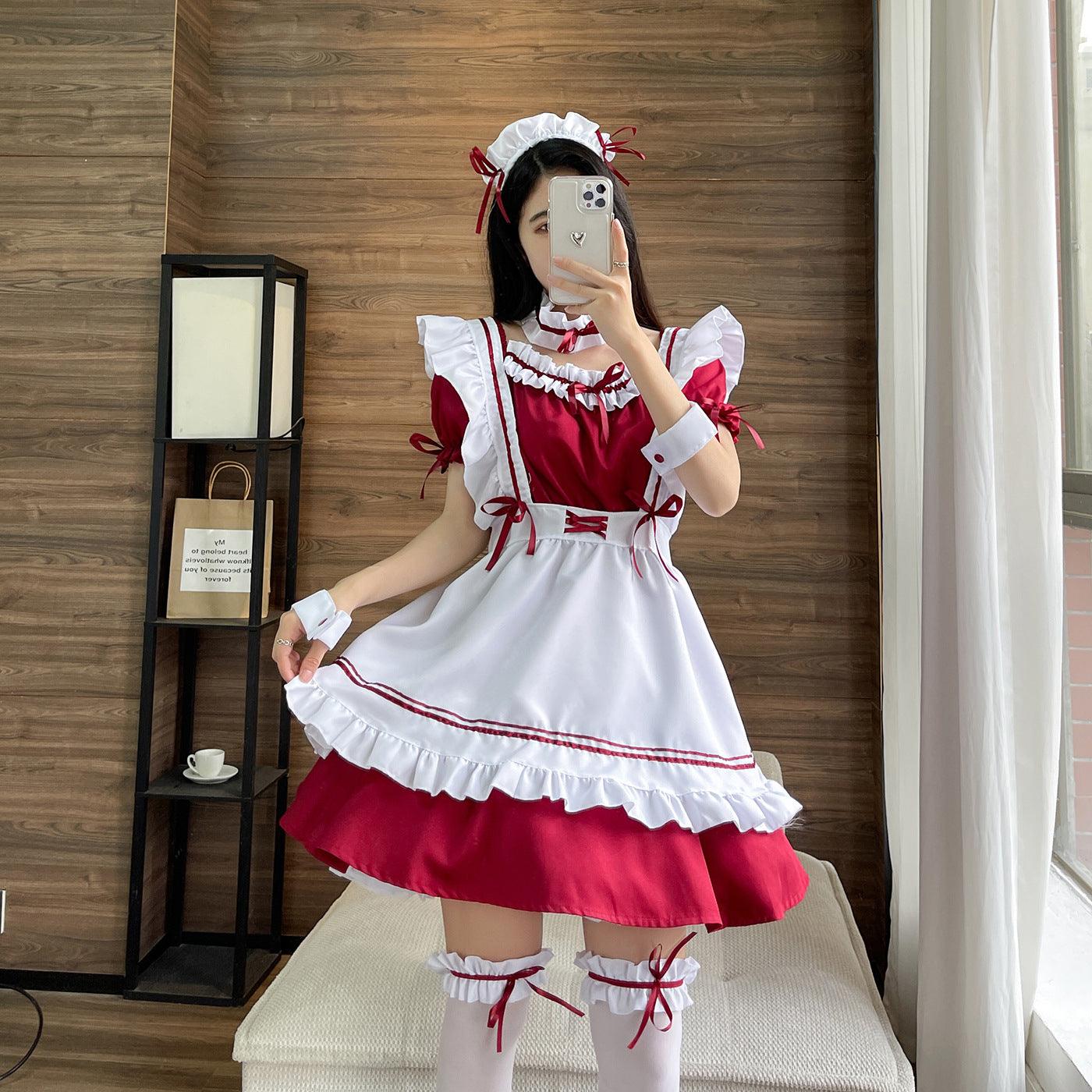 Miracle Nikki French Maid Outfit Dress Game Cosplay Costume