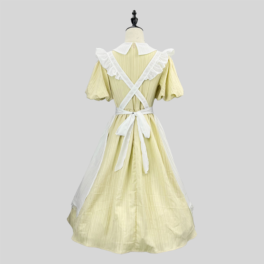 Classic Maid Outfit Long Dress Plus Size Crossdress Cosplay Costume
