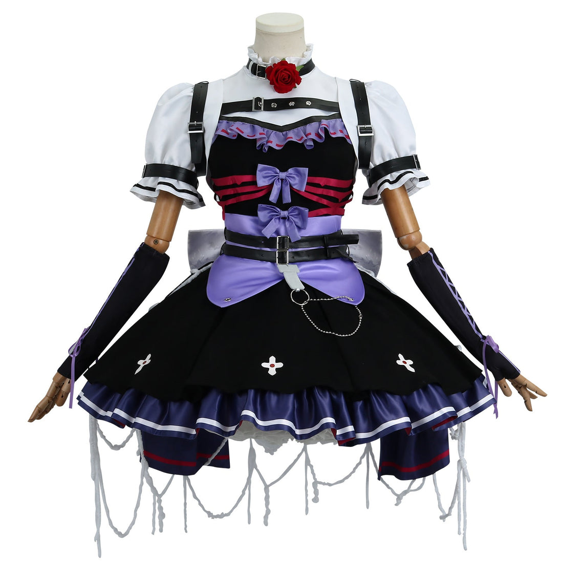 Identity V Gardener Emma Woods Halloween Purple Cosplay Costumes