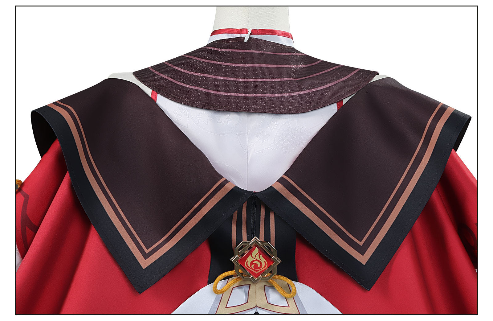 Genshin Impact Lantern Rite Hu Tao Crimson Snow Cosplay Costumes