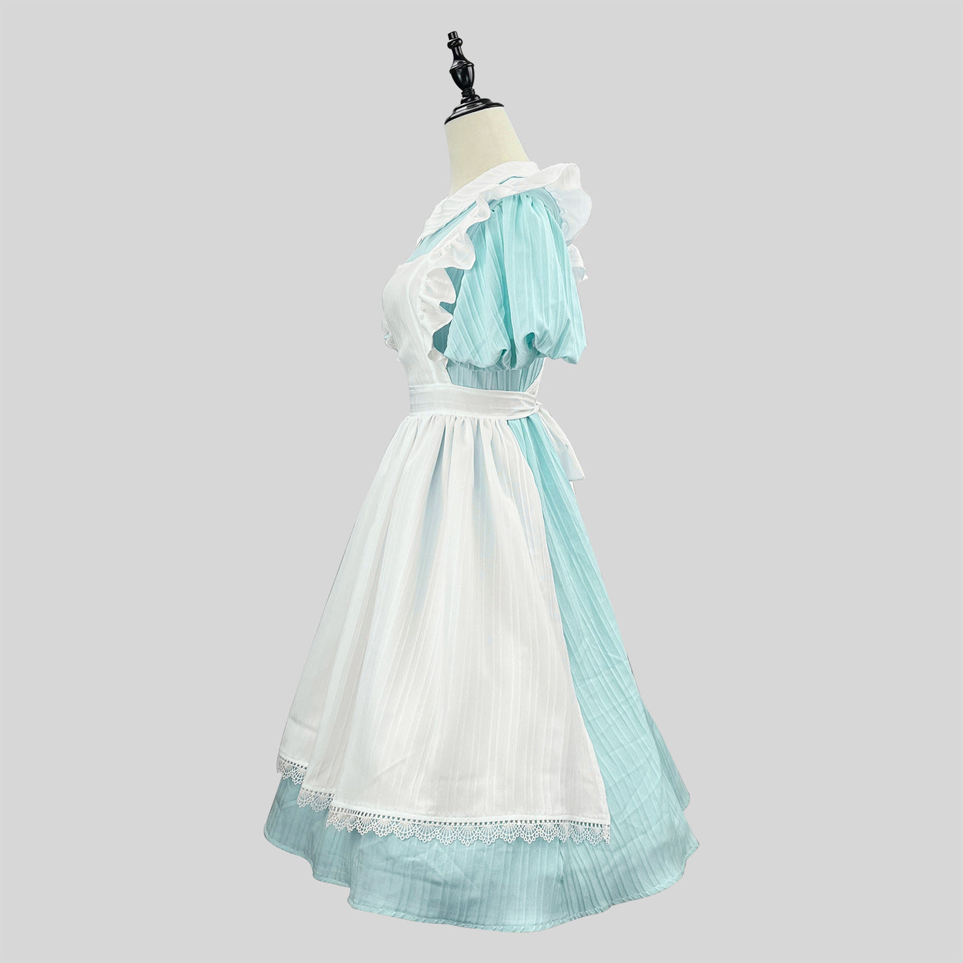 Classic Maid Outfit Long Dress Plus Size Crossdress Cosplay Costume