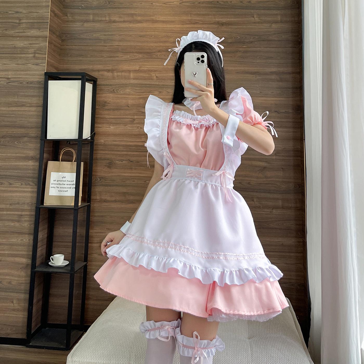 Miracle Nikki French Maid Outfit Dress Game Cosplay Costume