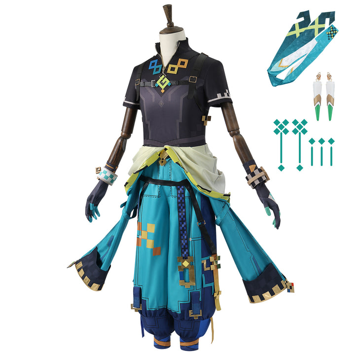 Game Genshin Impact Natlan Kinich New Rolo Fullset Cosplay Costumes