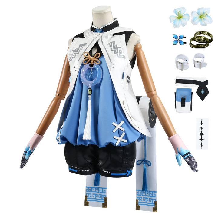 Game Wuthering Waves Youhu Frozen Sculptures Cosplay Costumes