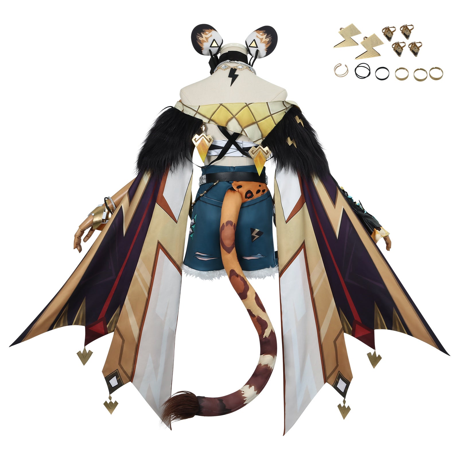 Genshin Impact Xilonen Natlan Ardent Flames Forge The Soul‌ Cosplay Costumes