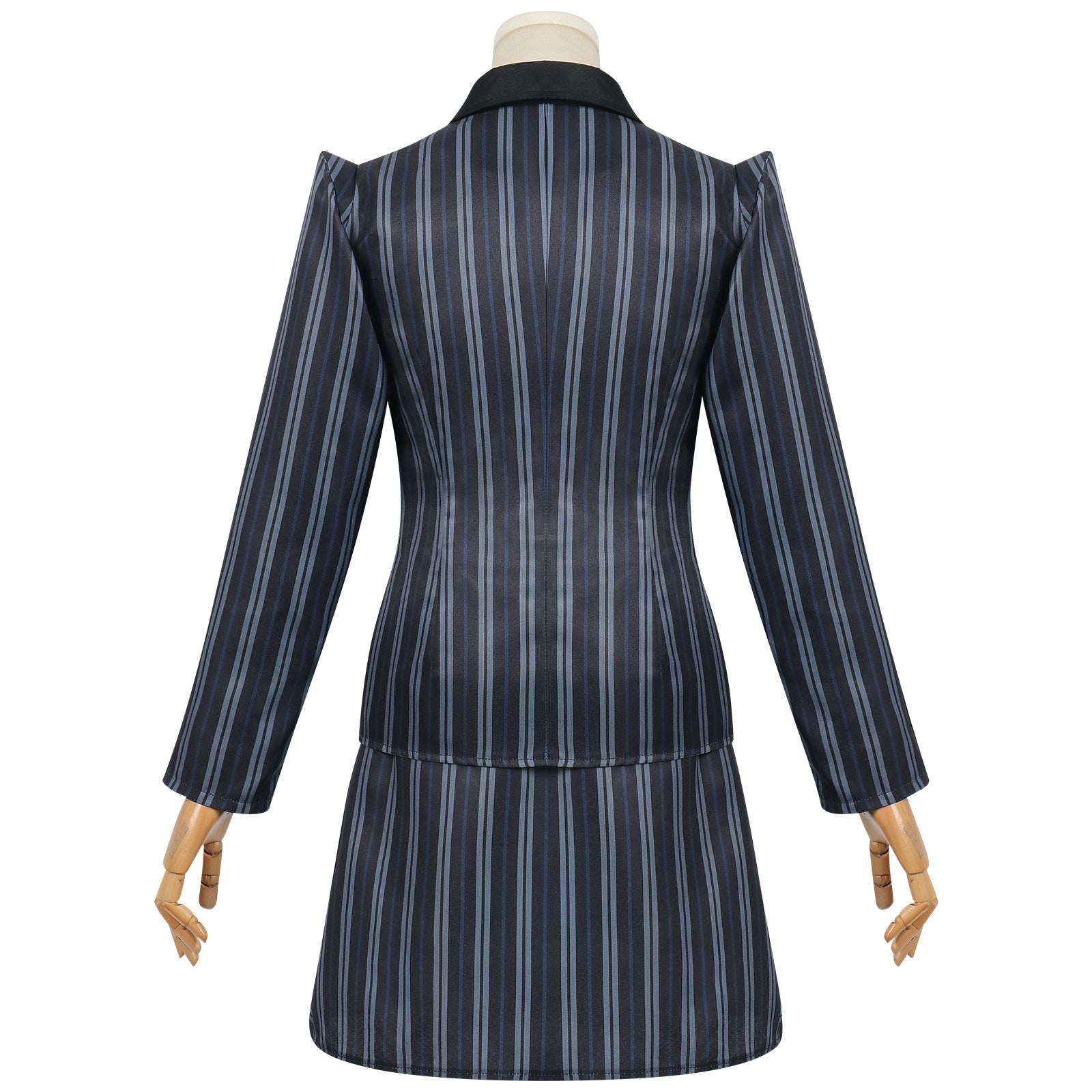 Wicked: For Good Witch Elphaba Black Stripe Suit Cosplay Costumes