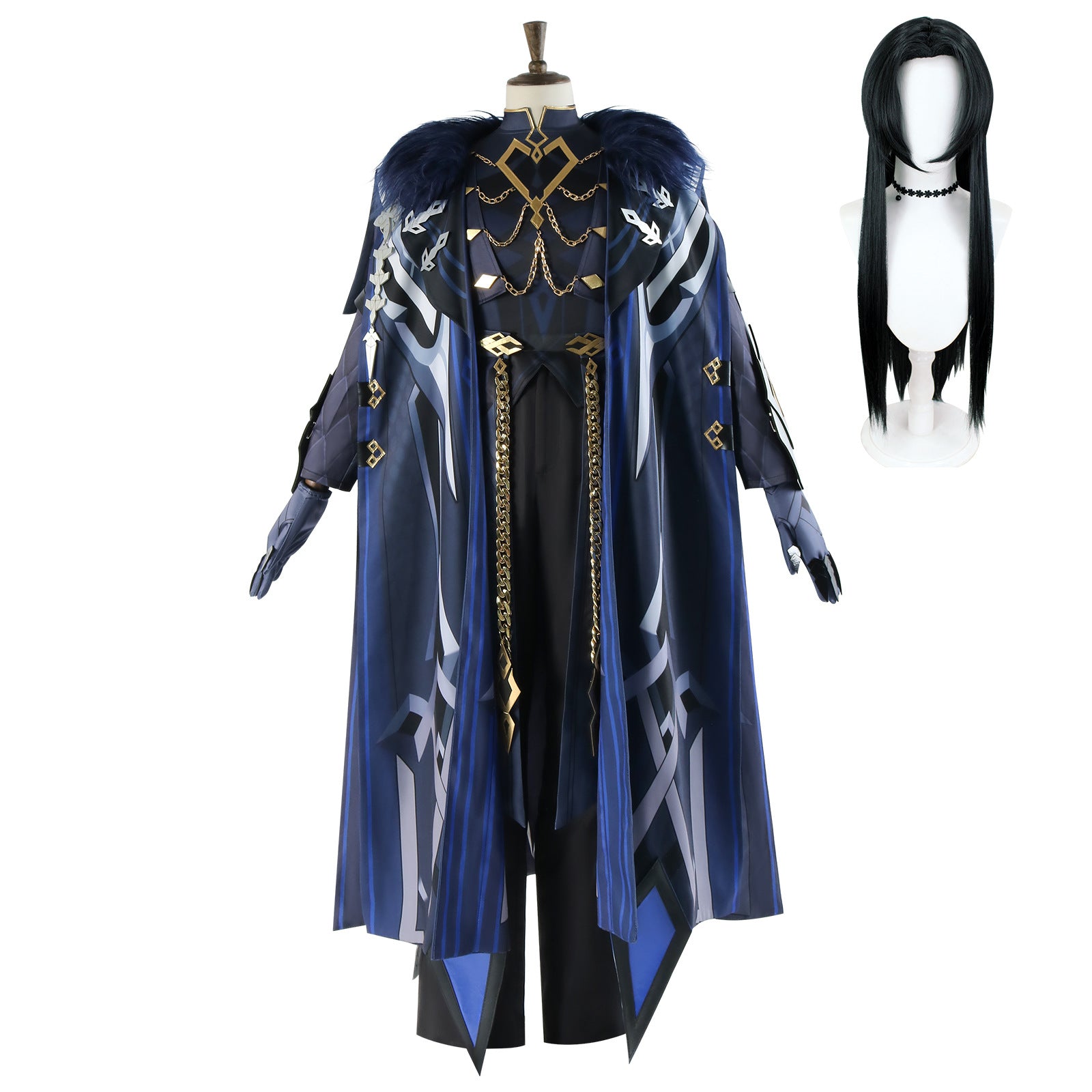 Game Genshin Impact Fatui The Captain Capitano Cosplay Costumes