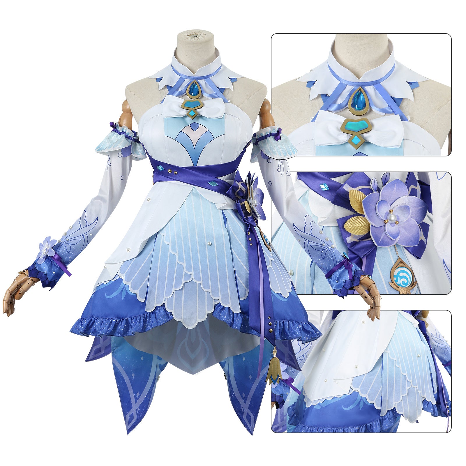 Game Genshin Impact Nilou Skin Breeze of Sabaa Cosplay Costumes